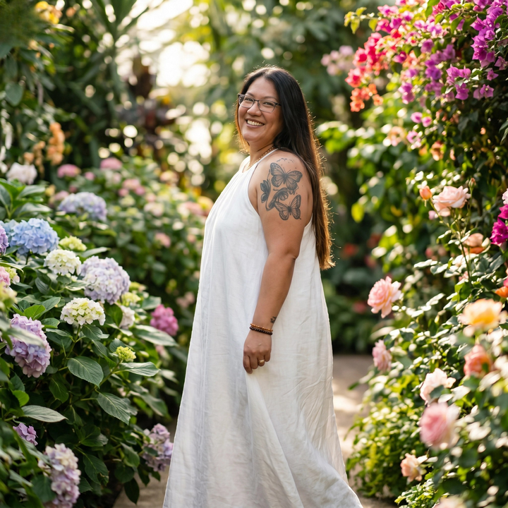 Nicole - Robe dos nu