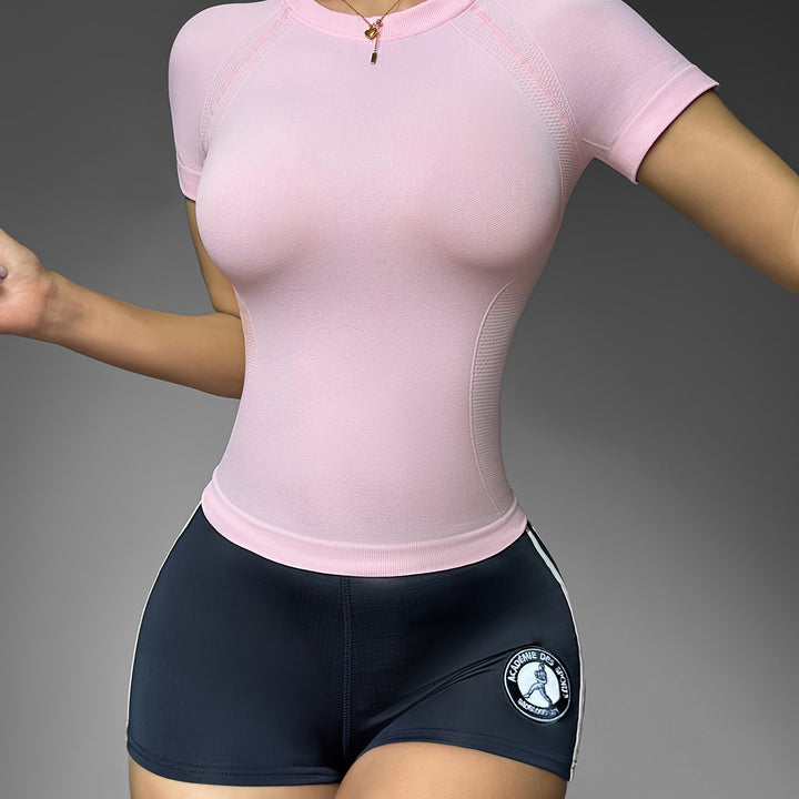 Beau | Rekbaar Ademend Atletisch T-shirt