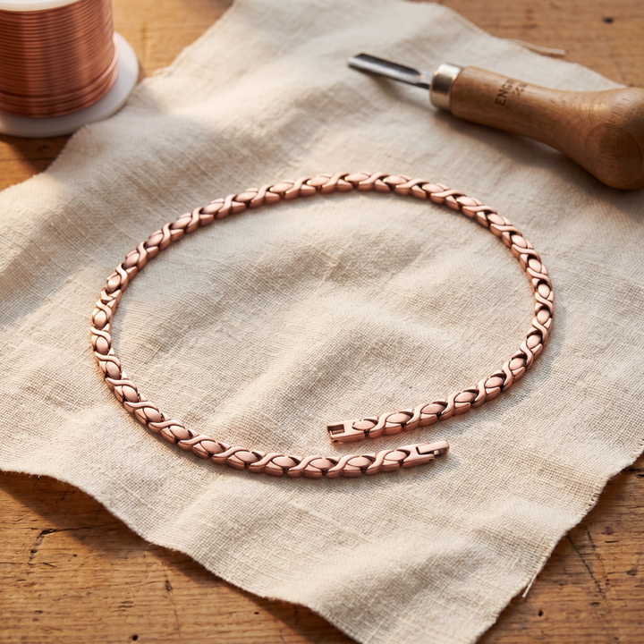 Noosa Lane Cedar Copper Necklace