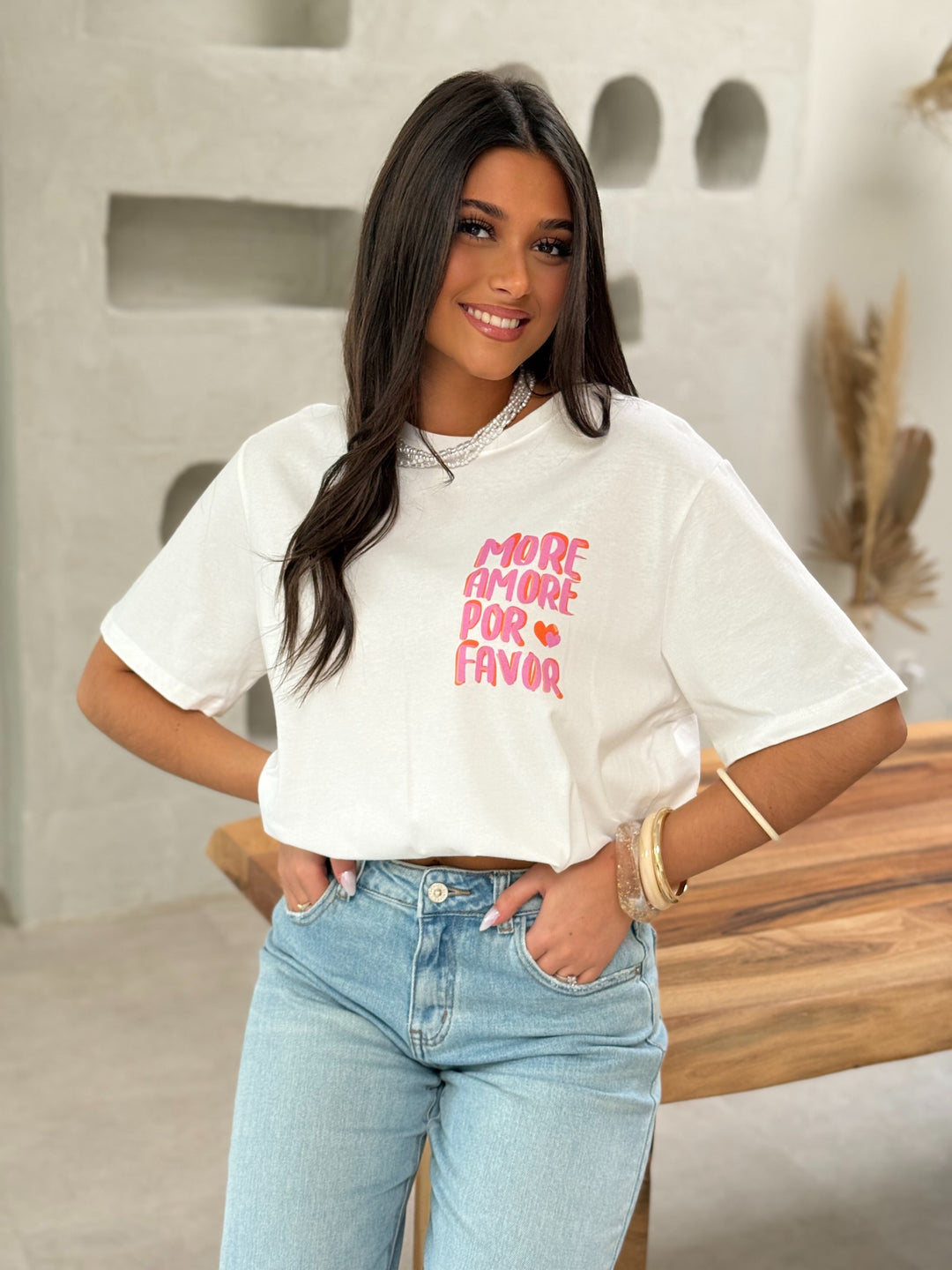 T-shirt more Amore
