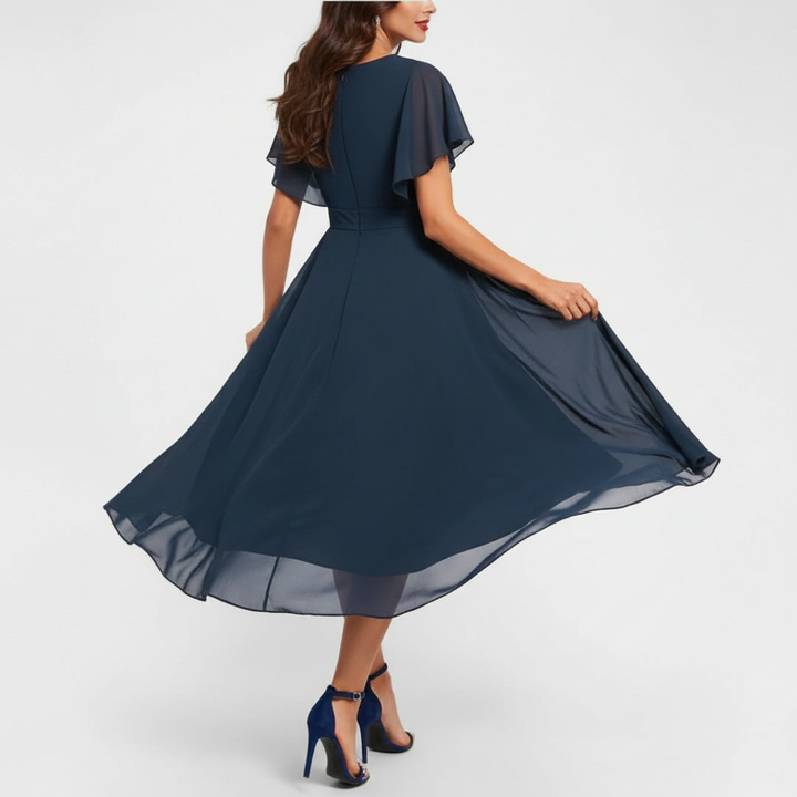 Clarissa™ V-Neck Maxi Dress