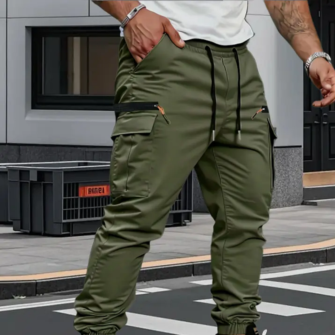 Beeckhoven™ | Men's Stretch Cargo Jogger Trousers