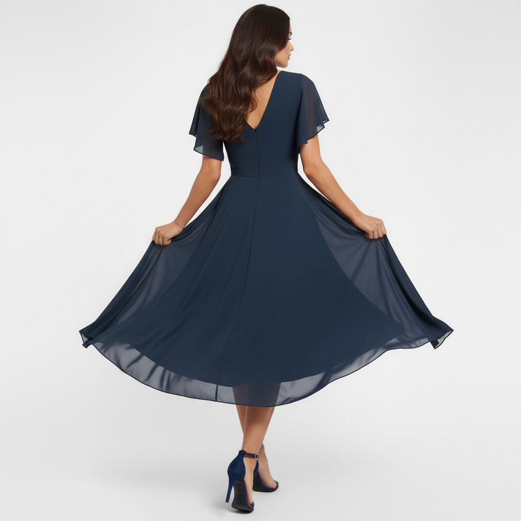 Clarissa™ V-Neck Maxi Dress