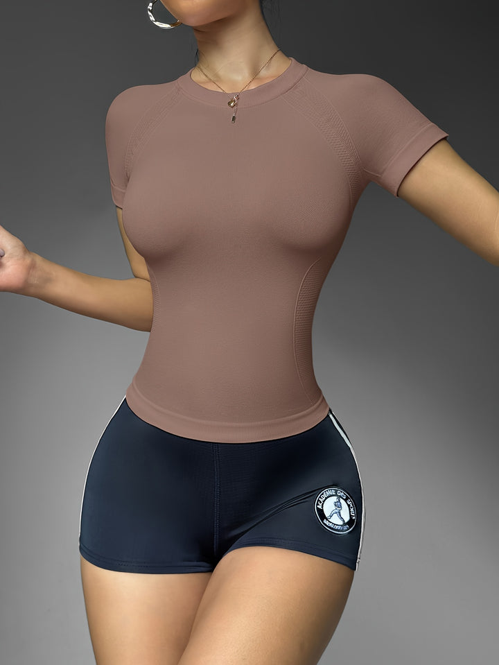 Beau | Rekbaar Ademend Atletisch T-shirt
