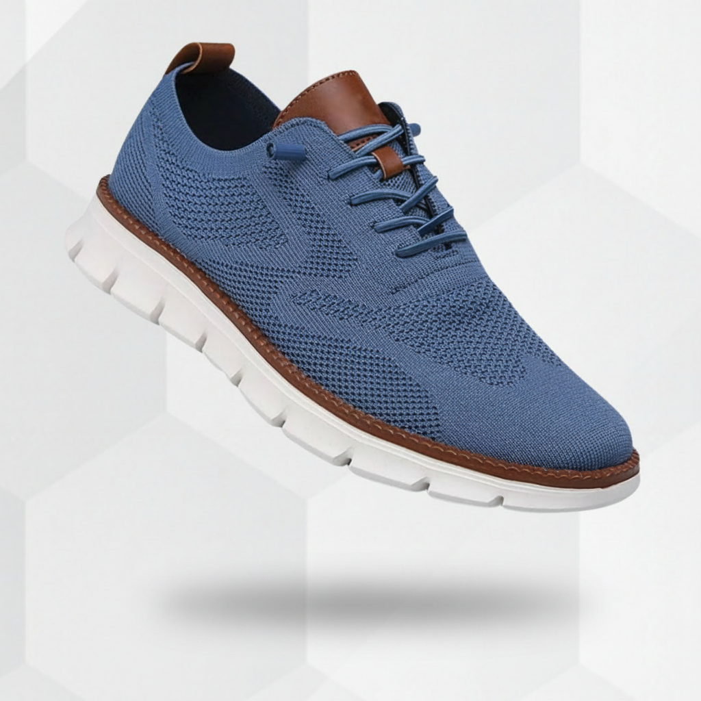 Fabrizio | Men's Mesh Knit Oxford Sneakers