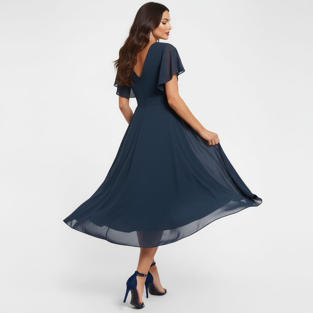 Clarissa™ V-Neck Maxi Dress