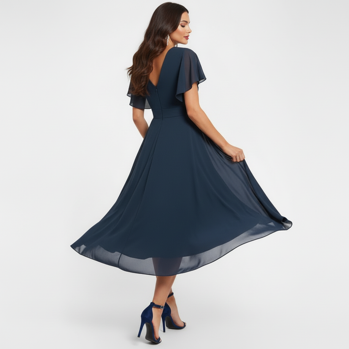 Clarissa™ V-Neck Maxi Dress