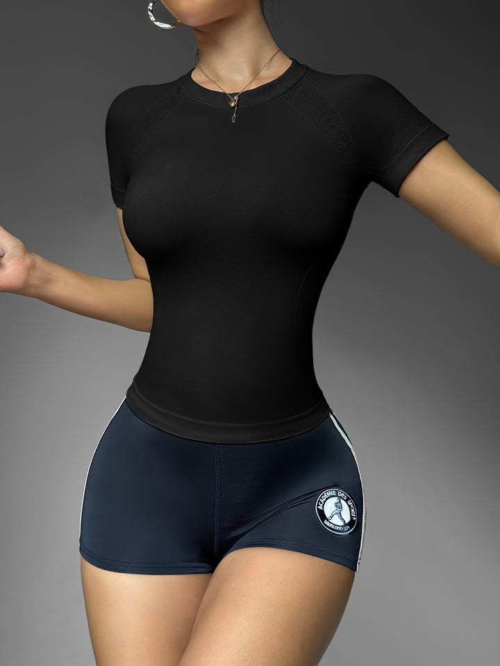 Beau | Rekbaar Ademend Atletisch T-shirt