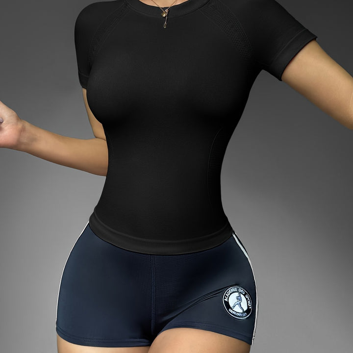 Beau | Rekbaar Ademend Atletisch T-shirt