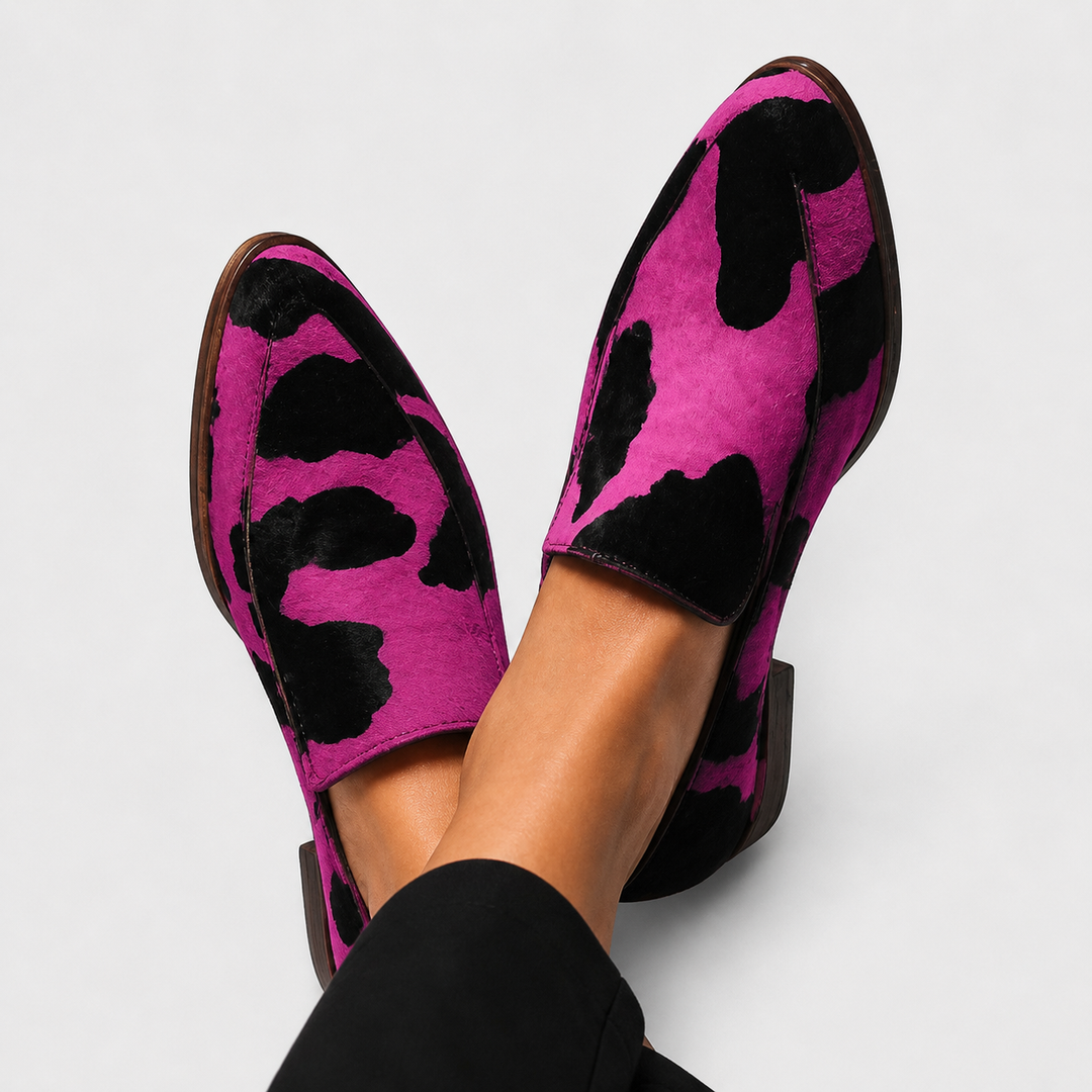 Paloma™ | Mocassins Imprimé Vache
