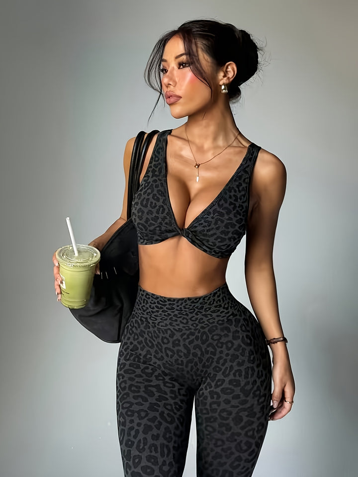 Lize | Yoga Top en High-Waist Stretch Yoga Leggings