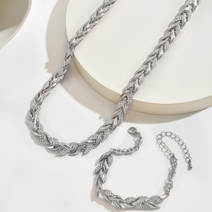 Crystal Fishtail Jewellery Set