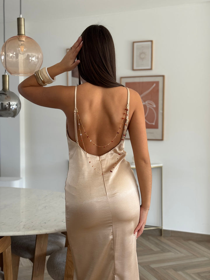 Robe Oria champagne