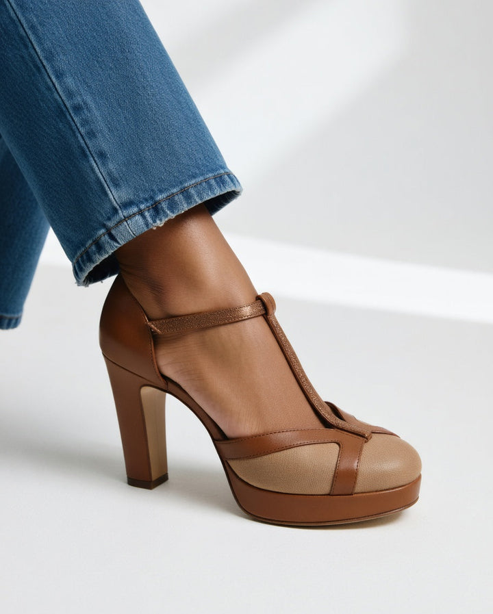 Maëlyne™ | Elegant Retro Heels with Ergonomic Support