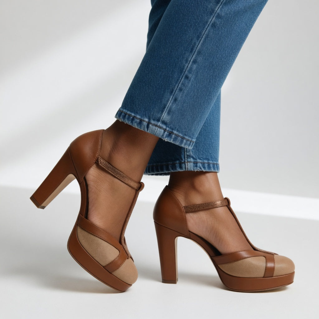 Maëlyne™ | Elegant Retro Heels with Ergonomic Support