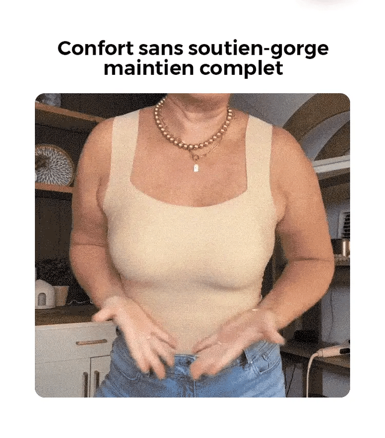 Débardeur avec soutien-gorge intégré confortable