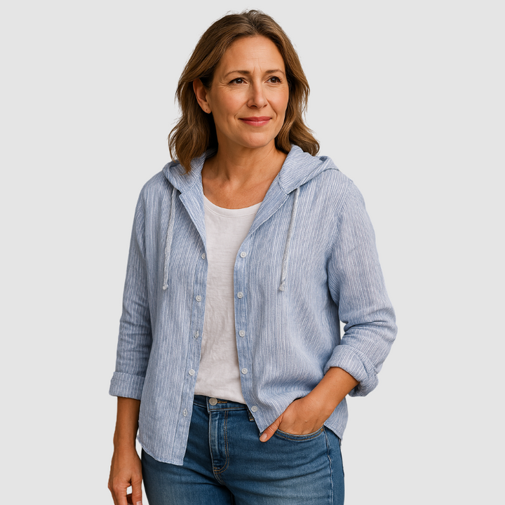 Emelie™ Blouse à Capuche Respirante