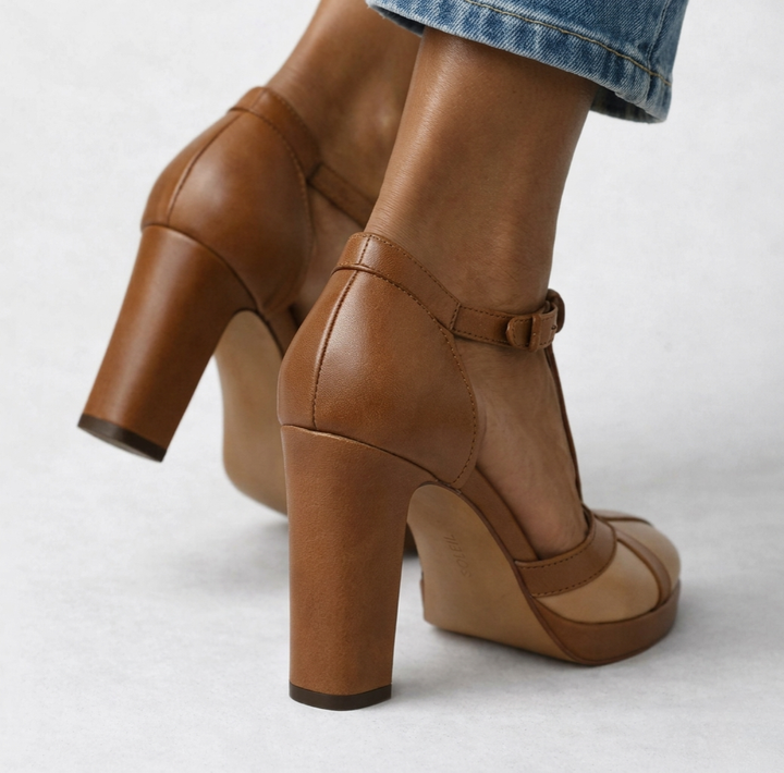 Maëlyne™ | Elegant Retro Heels with Ergonomic Support