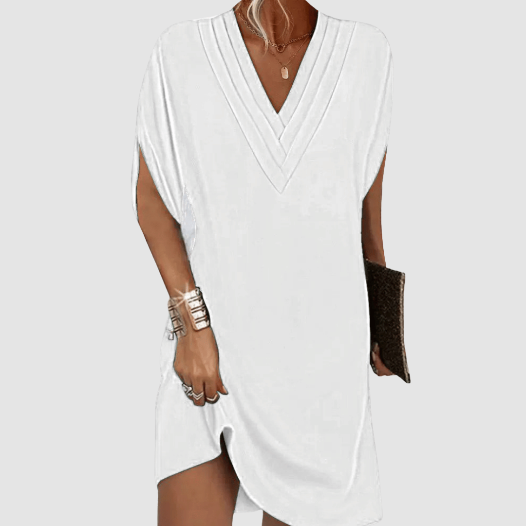 Robe Chic à Manches Mi-Longues Alysa™