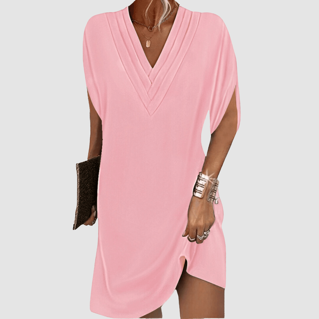 Robe Chic à Manches Mi-Longues Alysa™