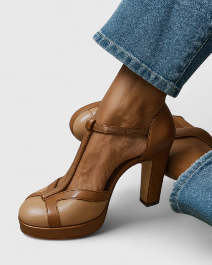 Maëlyne™ | Elegant Retro Heels with Ergonomic Support