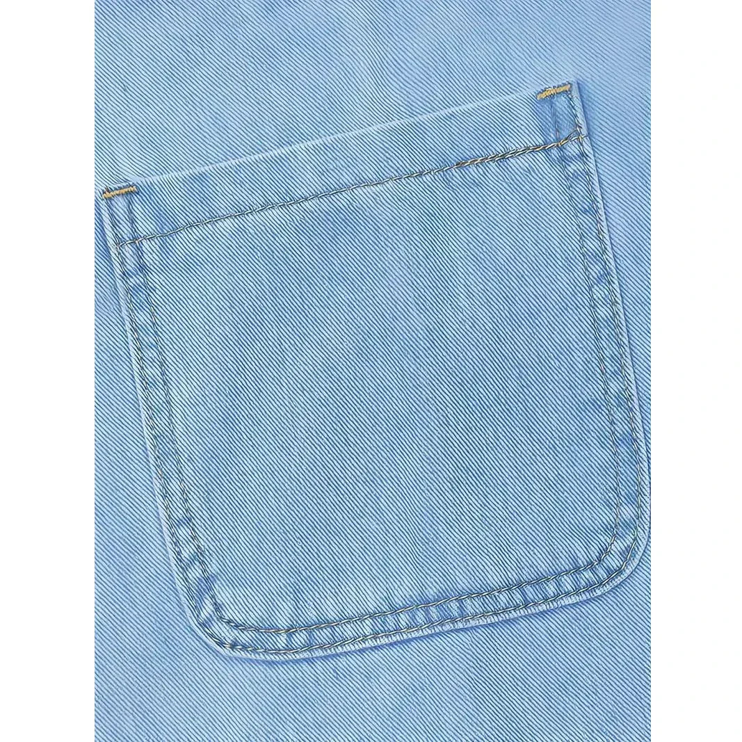 Saylor | Robe décontractée effet denim