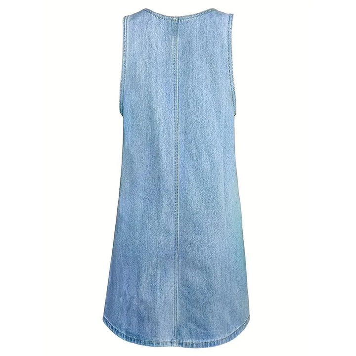 Saylor | Robe décontractée effet denim