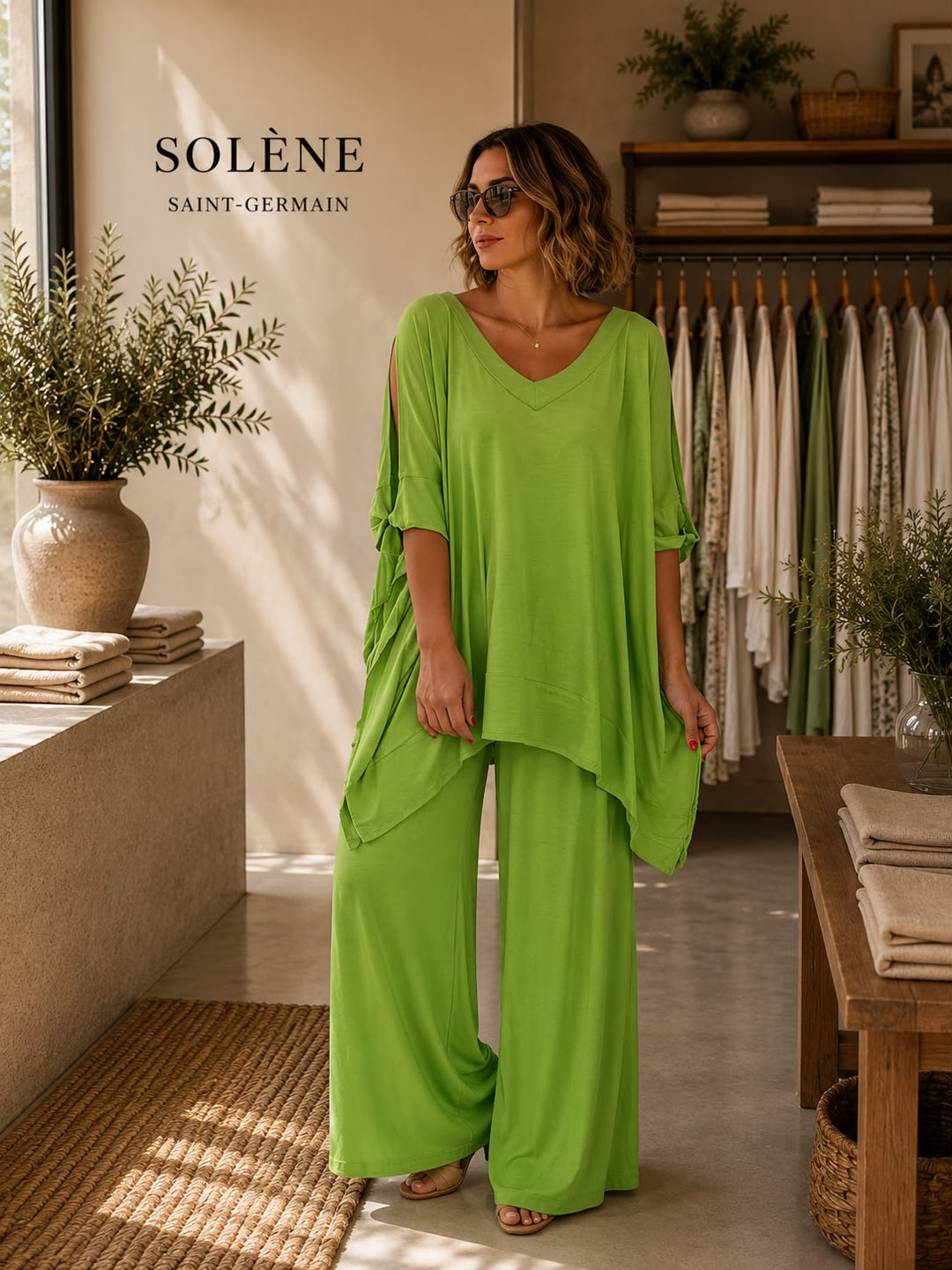Zelora - Ensemble Style Décontracté