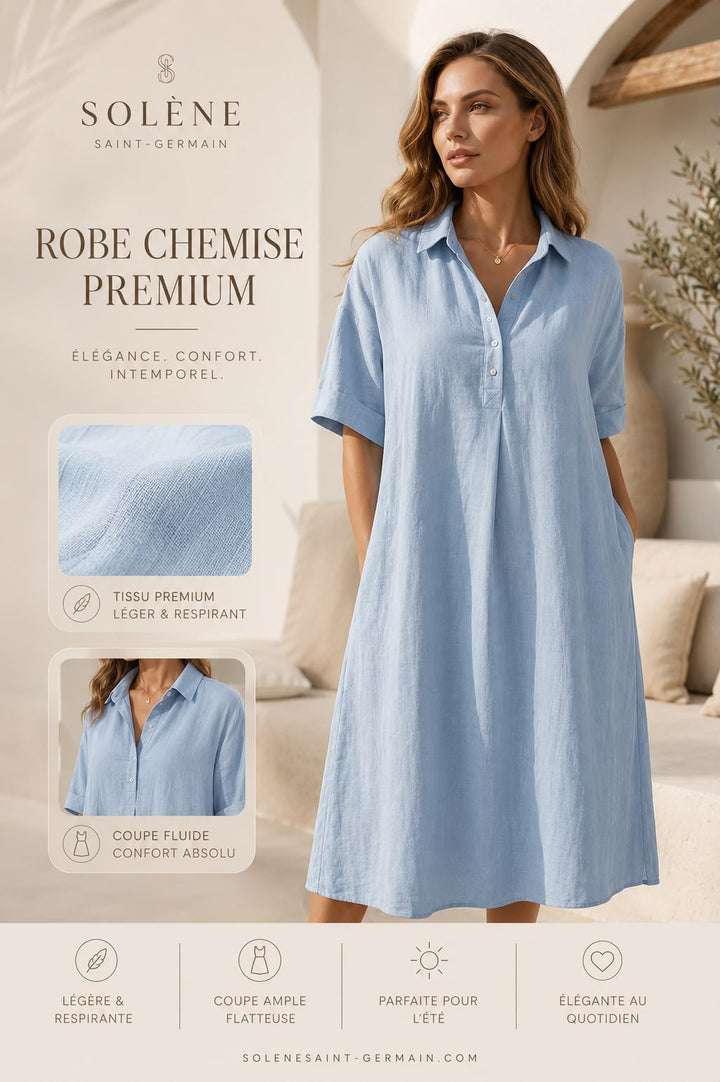 Harleen – Robe-chemise décontractée