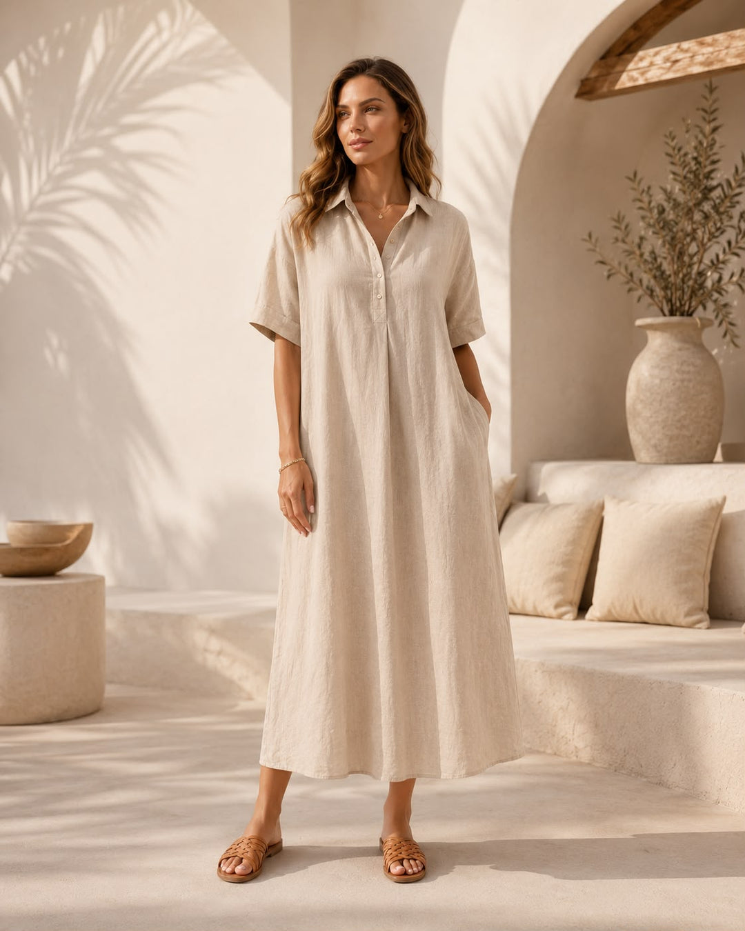 Harleen – Robe-chemise décontractée