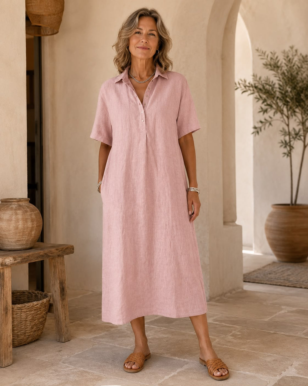 Harleen – Robe-chemise décontractée