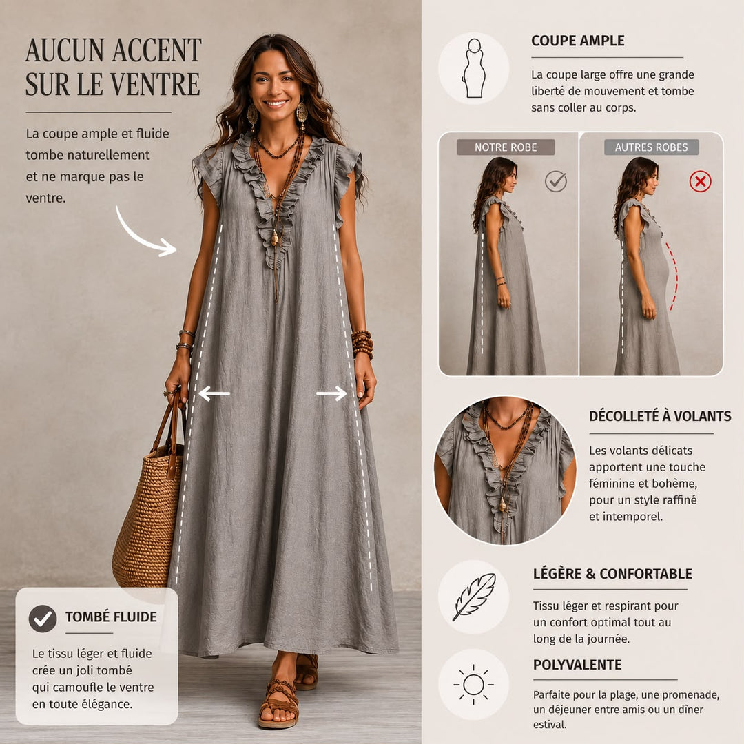 Camélia | Robe Longue Bohème