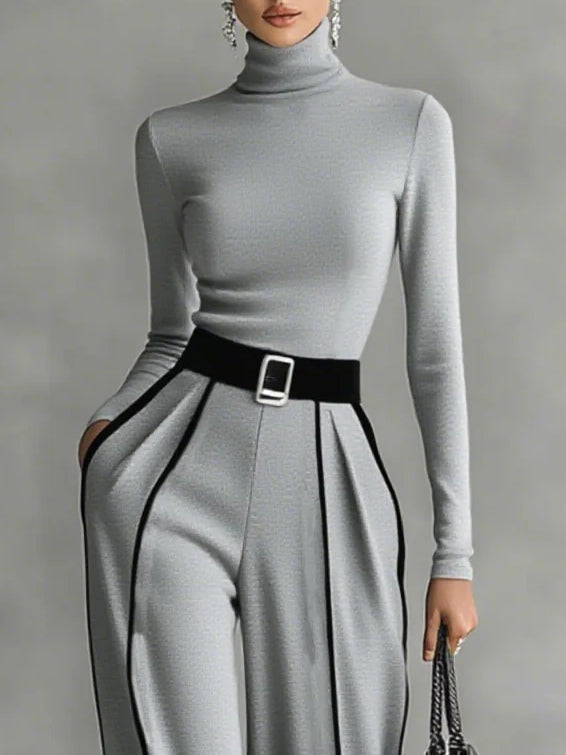 Vera™ | Ensemble élégant avec détail de contraste
