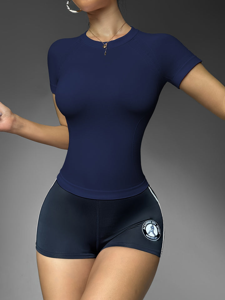 Beau | Rekbaar Ademend Atletisch T-shirt