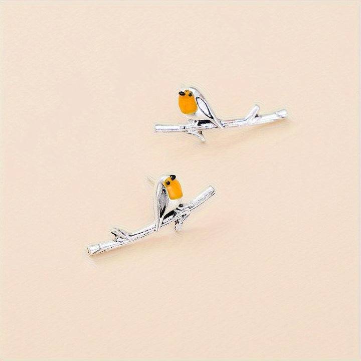 Playful Bird Earrings