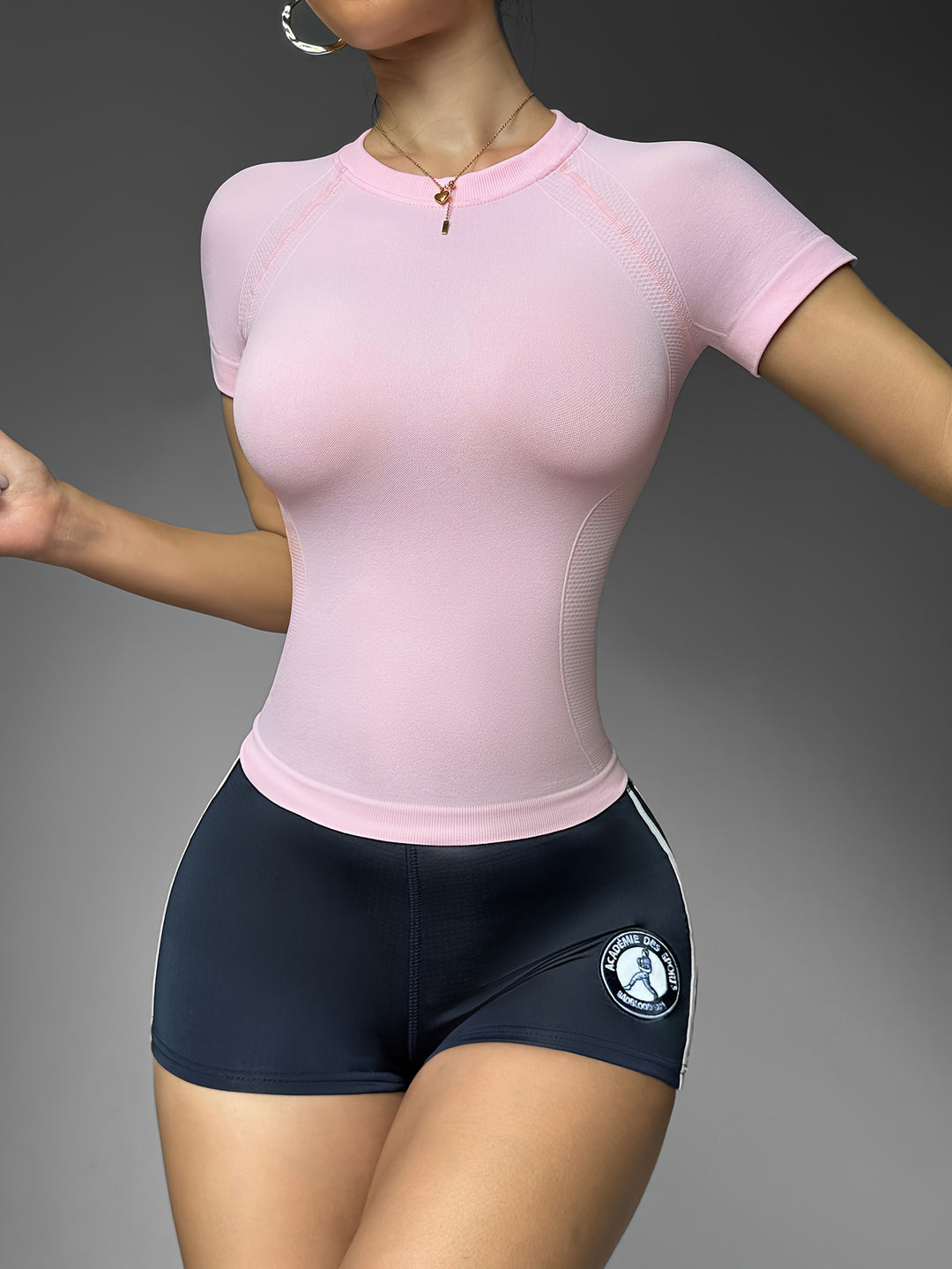 Beau | Rekbaar Ademend Atletisch T-shirt