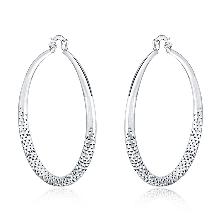 Classic Silver Earrings