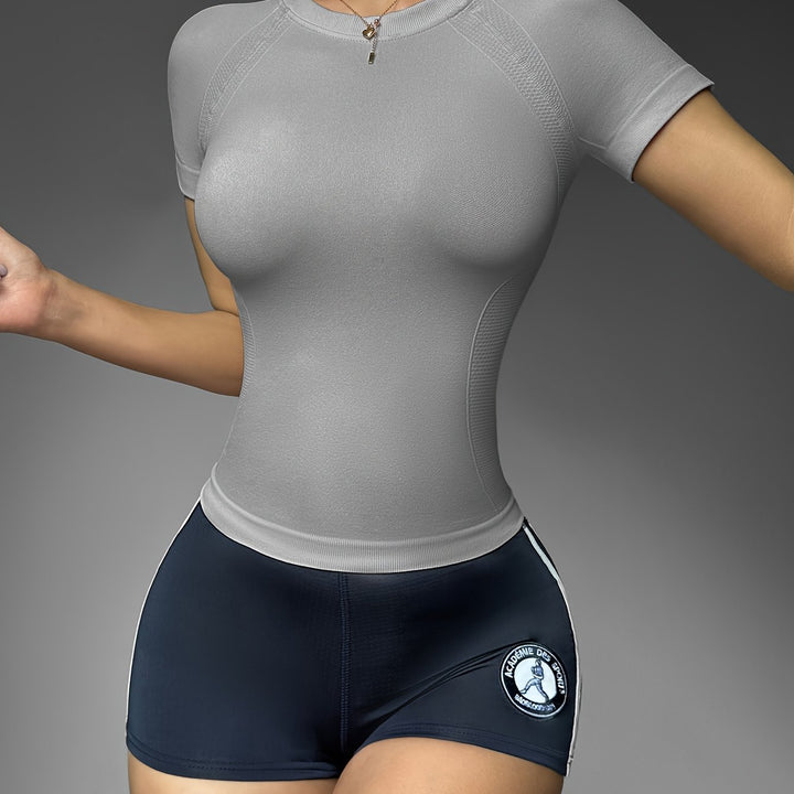 Beau | Rekbaar Ademend Atletisch T-shirt
