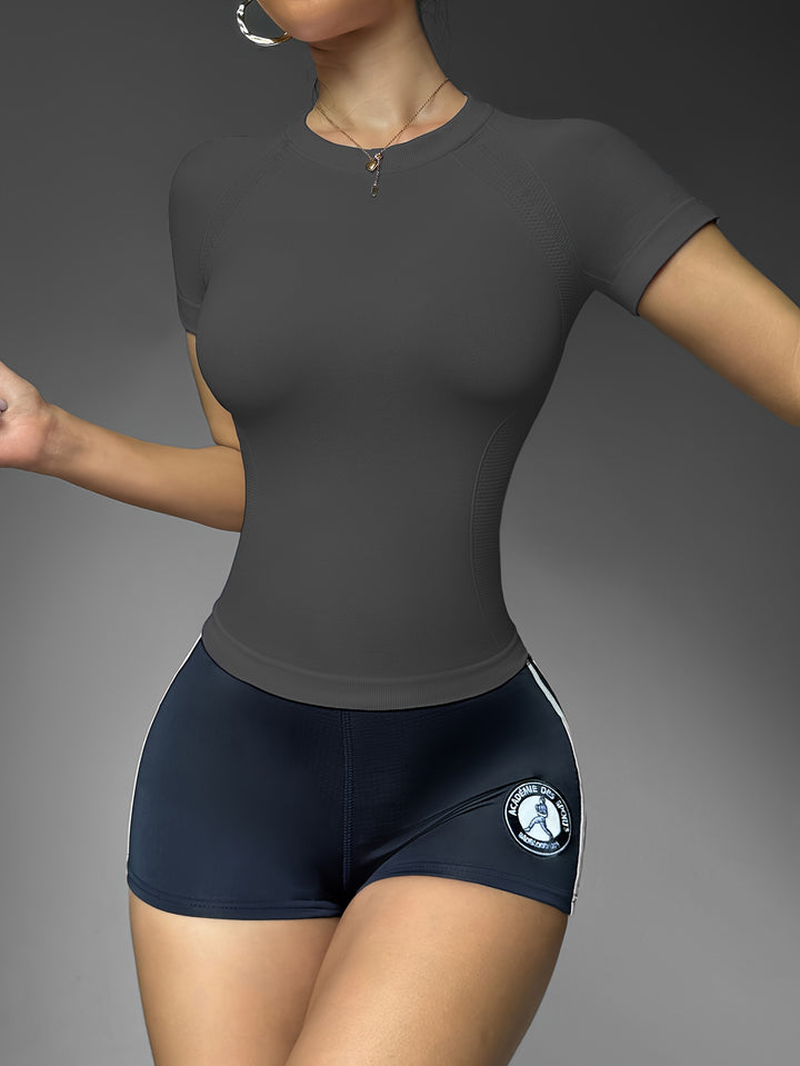 Beau | Rekbaar Ademend Atletisch T-shirt