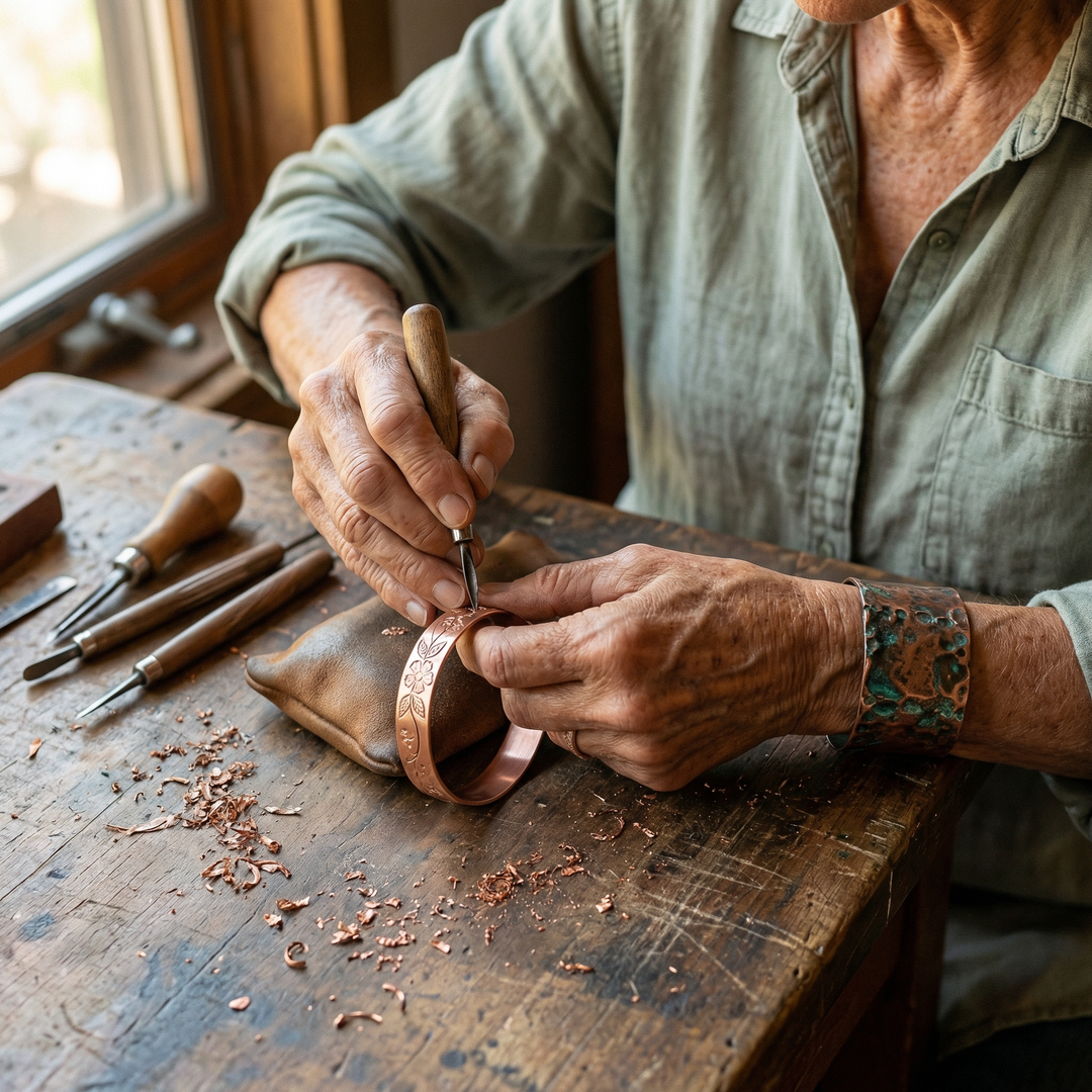 Noosa Lane Bloom Copper Bracelet