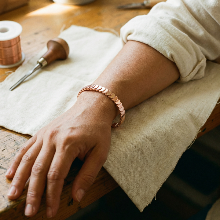 Noosa Lane Tide Copper Bracelet