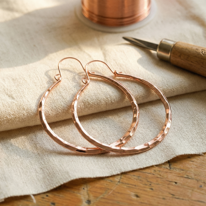 Noosa Lane Willow Copper Earrings