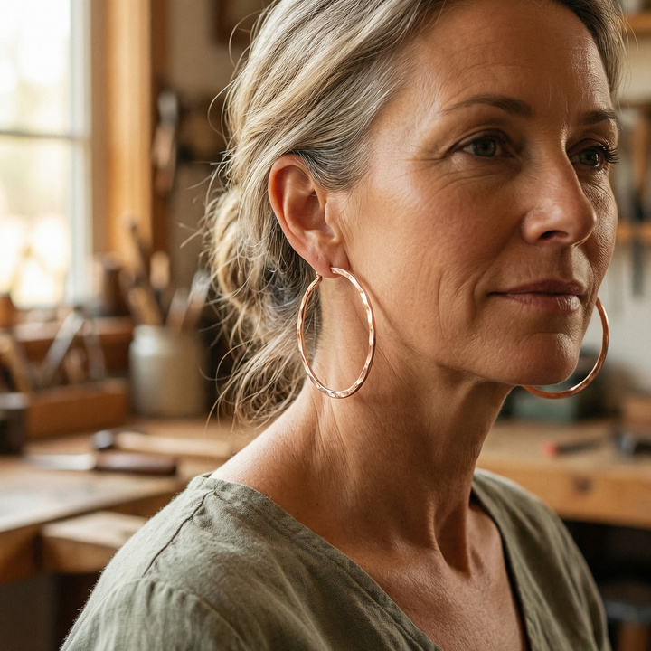 Noosa Lane Willow Copper Earrings