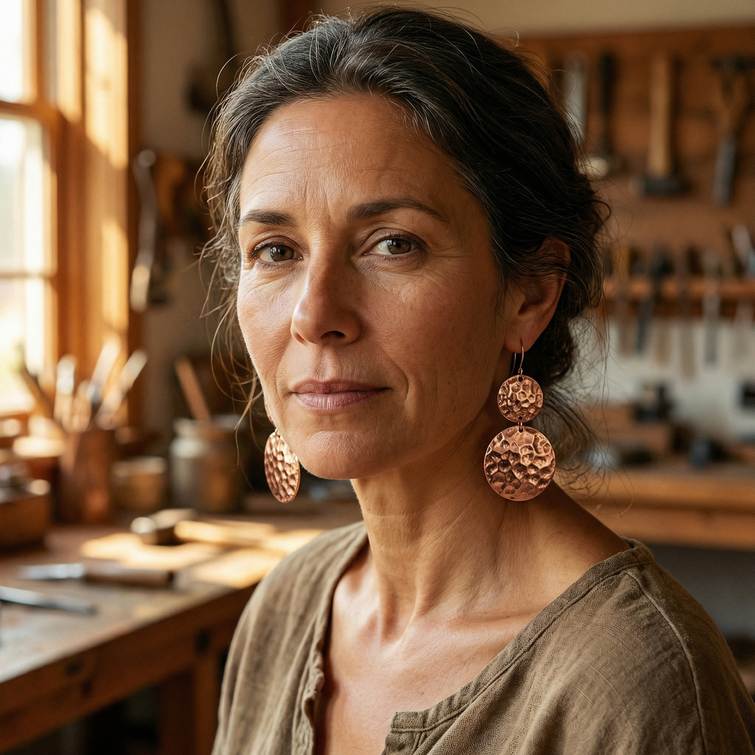 Noosa Lane Solstice Copper Earrings