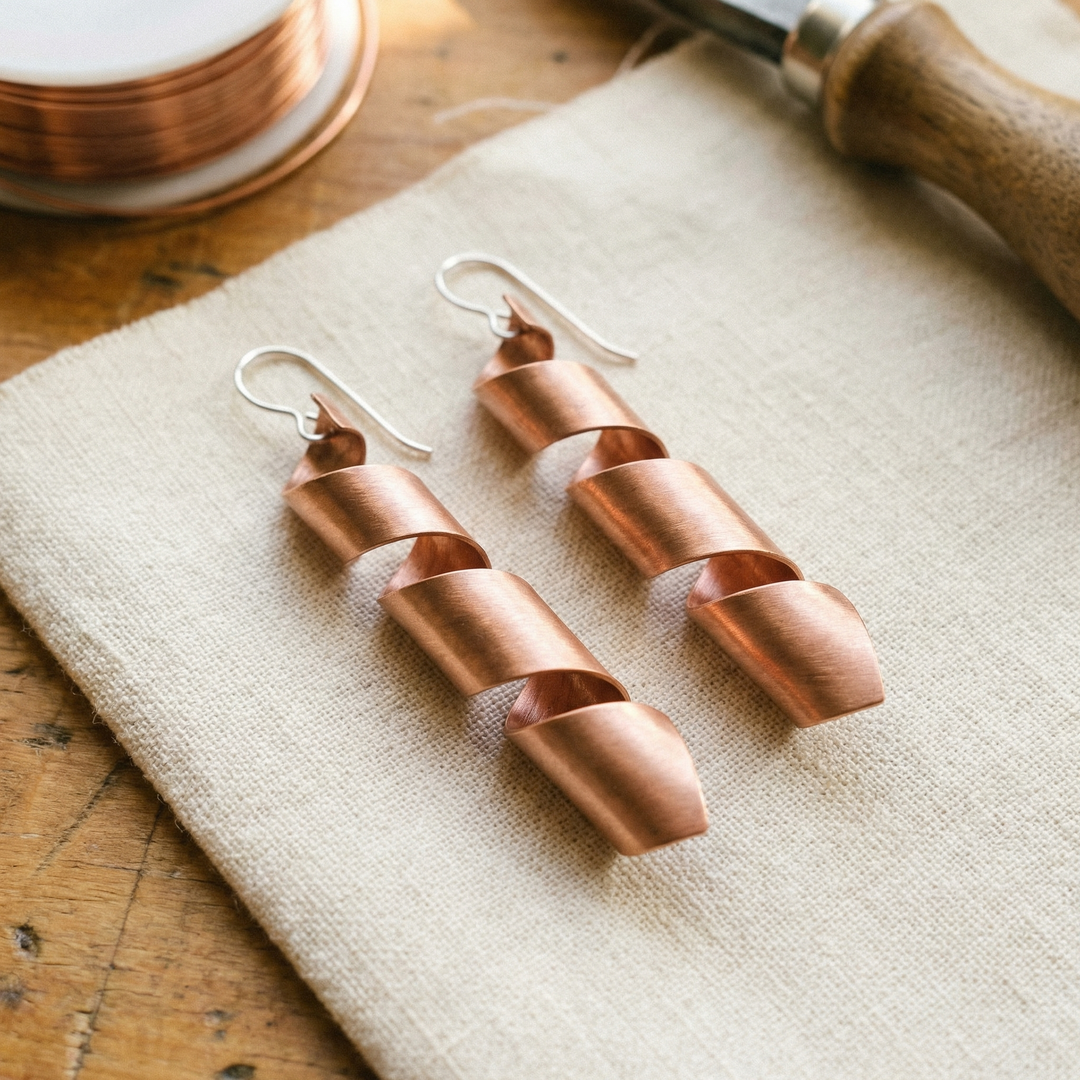 Noosa Lane Dusk Copper Earrings