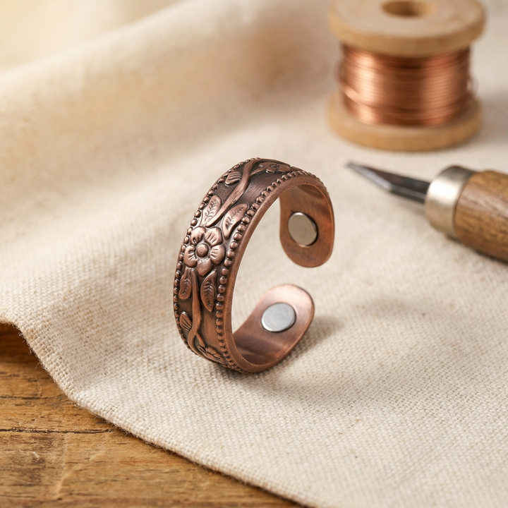 Noosa Lane Petal Copper Ring