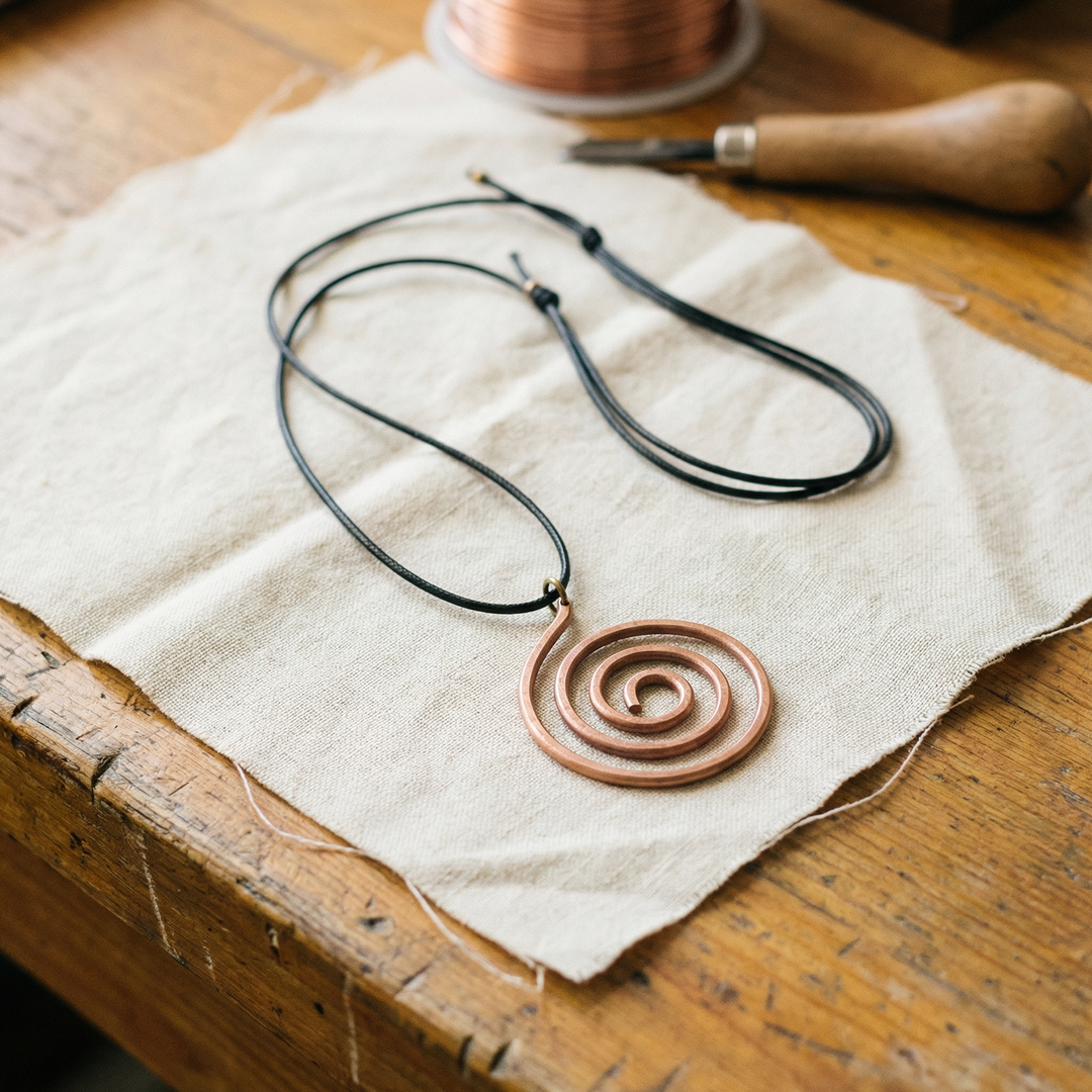 Noosa Lane Mesa Copper Necklace