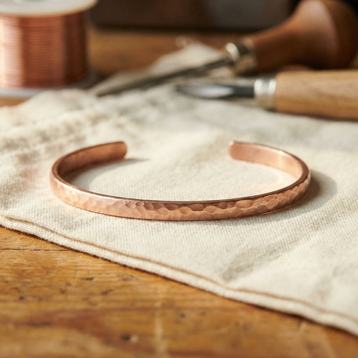 Noosa Lane Sand Copper Anklet
