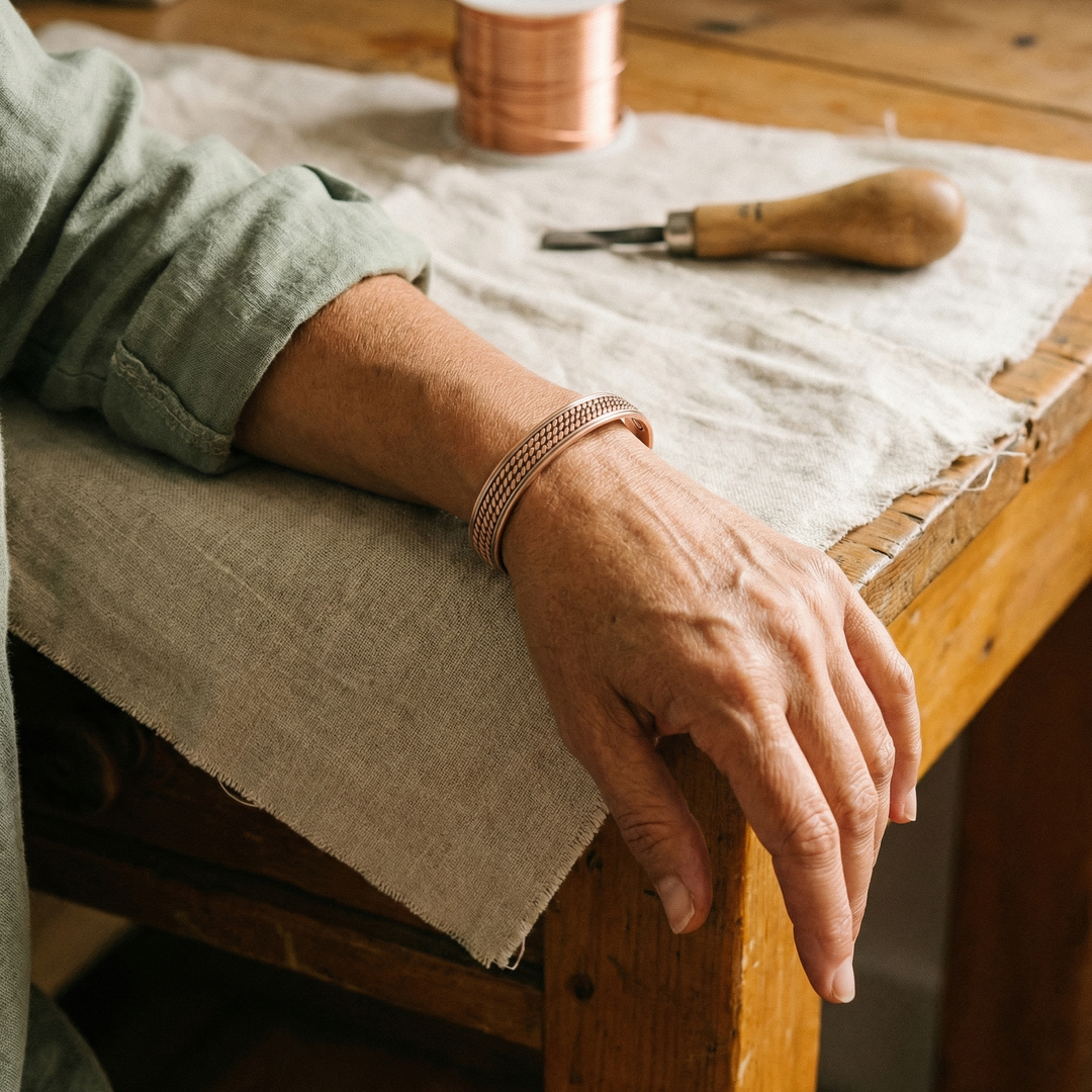 Noosa Lane Wave Copper Bracelet