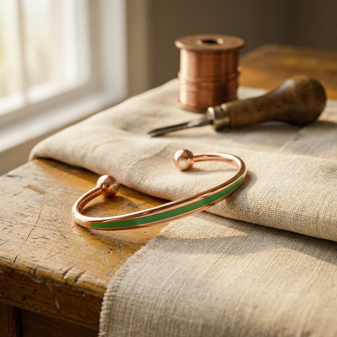 Noosa Lane Jade Copper Bracelet